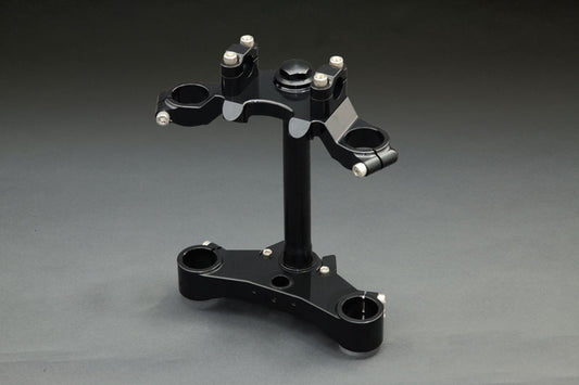 BILLET トリプルクランプASSY ブラック Z1/Z2