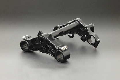 BILLET トリプルクランプASSY ブラック Z1/Z2