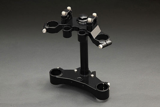 BILLET トリプルクランプASSY ブラック Z750D1 Z750FX-1 KZ900 Z1000A1/A2 Z1000MK2