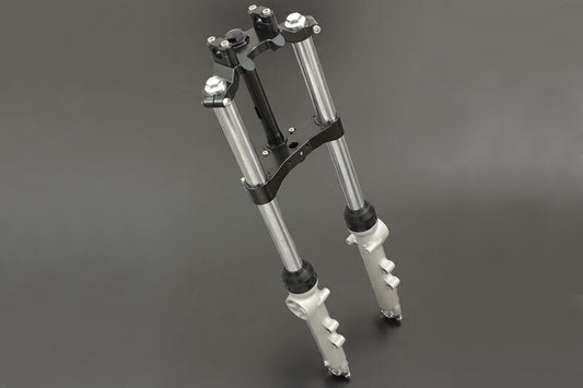 KYB36Zフロントフォーク＆トリプルクランプASSY シルバー Z1/Z2