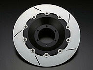 φ320mm Floating Disc Rotor, Single, Solid Black, Left, Z1/Z2, 6-hole