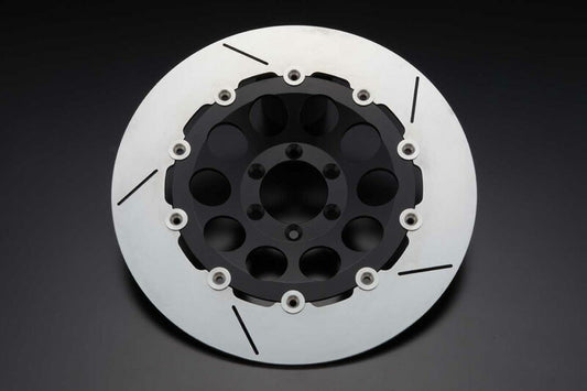 φ320mm Drilled Front Brake Rotor, Black, Right Hand Side, Z1000J/R/1100R/GP (81-85), 6-hole