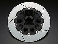 φ320mmフローティングディスクローター 単品 ホール ブラック 左側 Z1/Z2 6穴