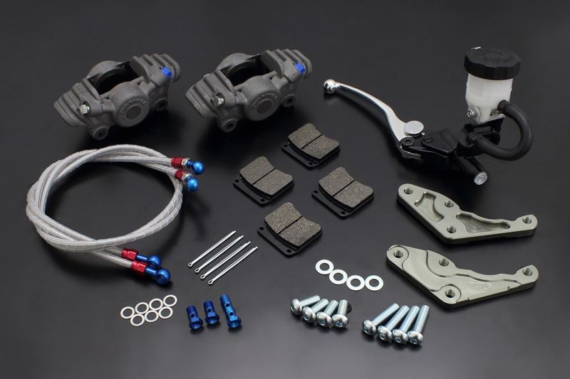 CP2696 フロントブレーキキット STDローター対応 ダブルディスク マスターシリンダー付 【Z750-1000,Z1R (76-80)】 1式