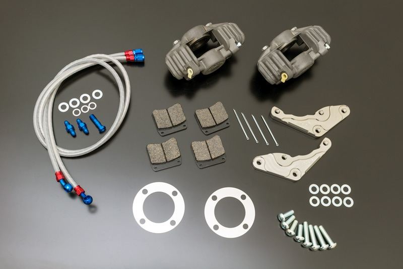 CP2696 フロントブレーキキット STDローター対応 ダブルディスク オフセットスペーサー付【Z750-1000 (76-80)】 1式