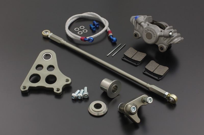CP2696 Rear Floating Mount Kit for STD Rotors [Z1/Z2 (72-75) for PMC disc hubs only, Z750D1, 1000A1/A2 (77-78) for STD spoke wheels/MK2 DYMAG] 1 set