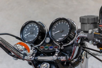 Meter Cover Black, Left and Right Pair (2 pcs) for Z1 Z2 KZ900 Z750 Z750D1 KZ1000 KZ1000MK(2) Z1-R Z1000J Z1000 Z1100R Z1100GP GPZ1100