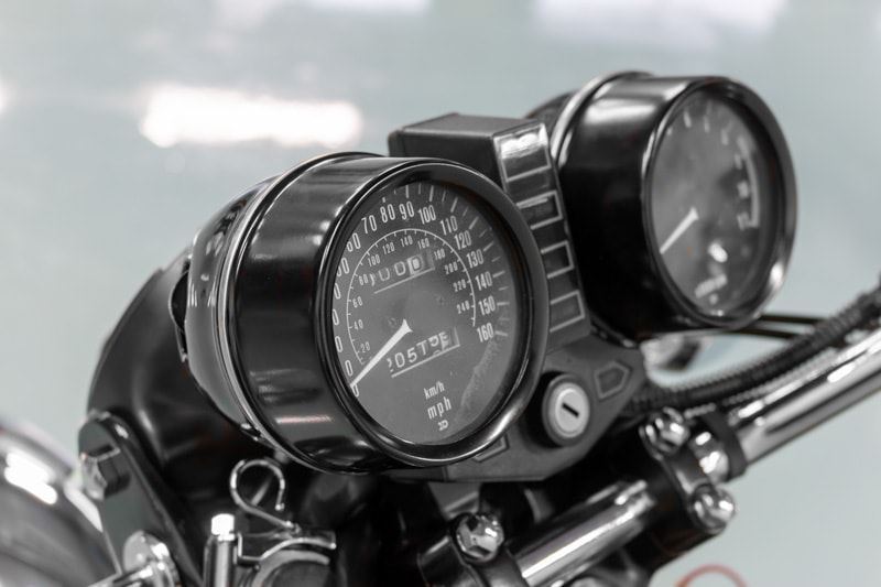 メーターカバー ブラック 左右2個 Z1 Z2 KZ900 Z750 Z750D1 KZ1000