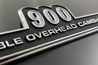 Early Model 900 Emblem (Left/Right Common, Double-Sided Tape, 1 pc) for Z1/Z2