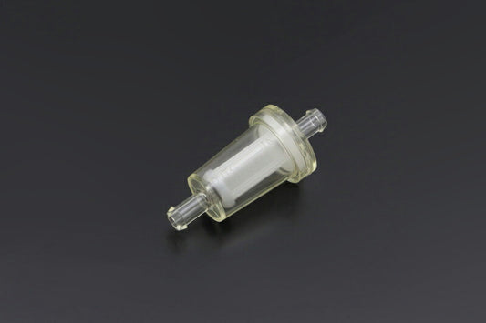 Universal Fuel Filter with Magnet, Straight Type, Compatible with 8mm ID Hoses