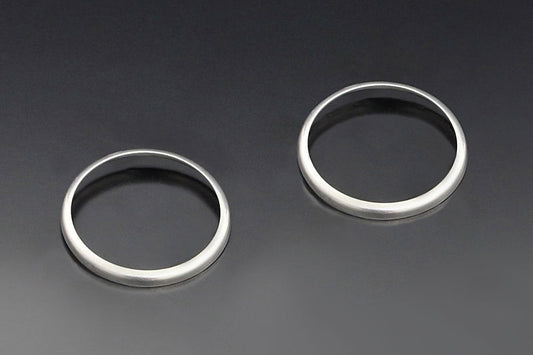 Z/KZ Fork Cover Upper Guide Ring Set - Stainless Steel - '72-'80 Z-Series All Models
