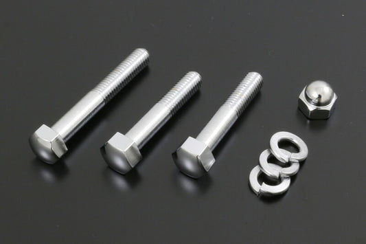 Chrome-Plated Stem Mount Bolt & Top Bridge Hexagon Bolt Set for Z1/Z2, Z750-1000, Z750FX1/Z1000MK2, Z1R-1
