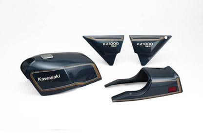 Z1000MK2/Z750FX-1 Luminous Navy Blue Exterior 4-Piece Set
