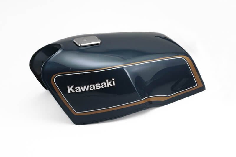 Z1000MK2/Z750FX-1＜ルミナスネイビーブルー＞ タンク 1点