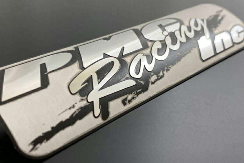 Silencer Emblem PMC RACING 38mm (vertical) x 148mm (horizontal)