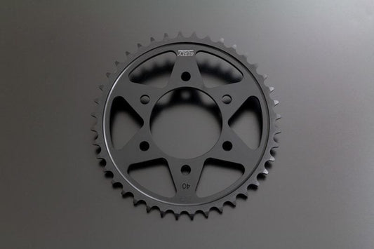 Aluminum Driven Sprocket Kashima Coat Black (Chain Size 530) 1 pc.