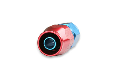 Earl's #6 Straight Blue Aluminum Fitting