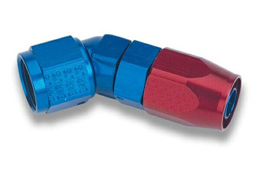 アールズ #8 フィッティング 45°フォージタイプ ブルー(アルミ)