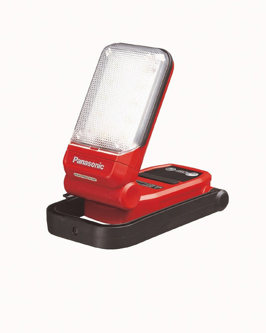 工事用充電LEDマルチ 750ルーメン 本体のみ 162×70×99mm 赤 レッド