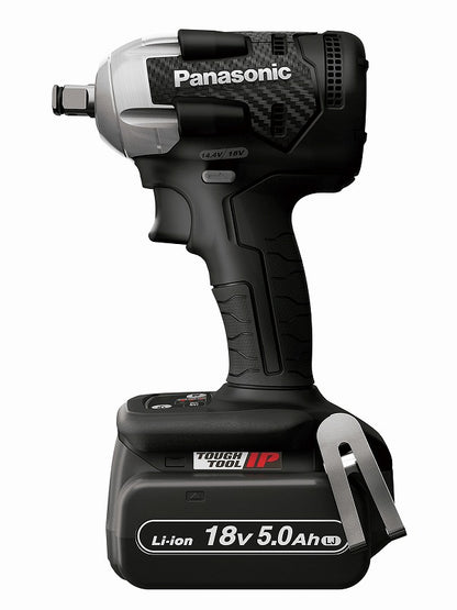 充電インパクトレンチセット 18V 143×249×73mm 黒 ブラック