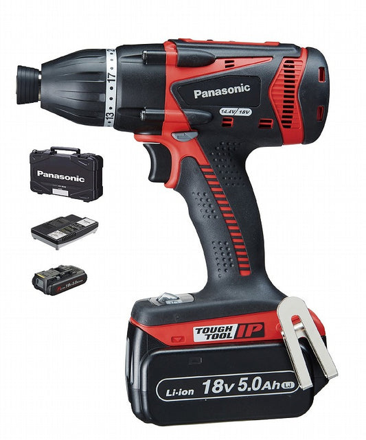 充電マルチインパクトドライバー PNタイプ 18V3.0Ah 198×226×61ｍｍ 赤 レッド