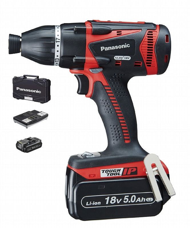 充電マルチインパクトドライバー LJタイプ 14.4V5.0Ah 198×236×61ｍｍ 赤 レッド