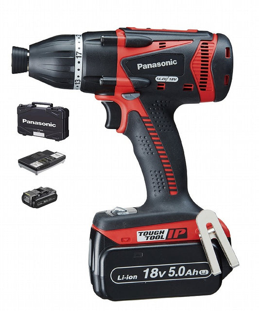 充電マルチインパクトドライバー LJタイプ 14.4V5.0Ah 198×236×61ｍｍ 赤 レッド