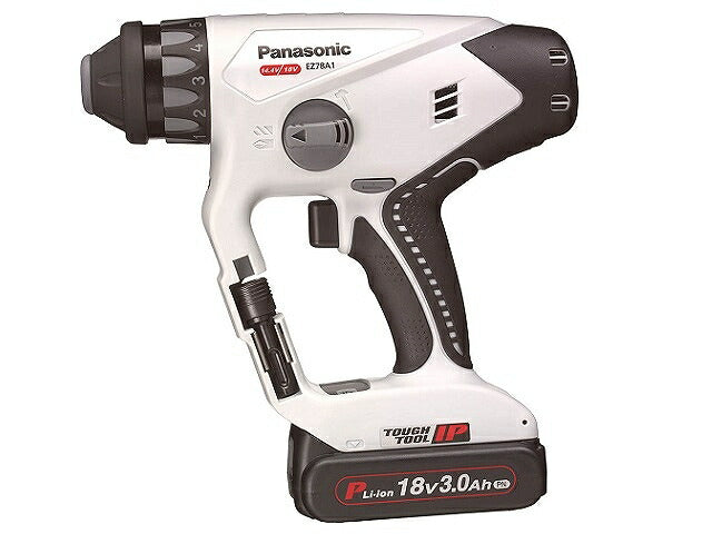 18V3.0A充電マルチハンマードリル グレー