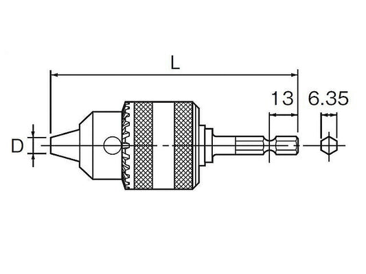 ドリルチャック