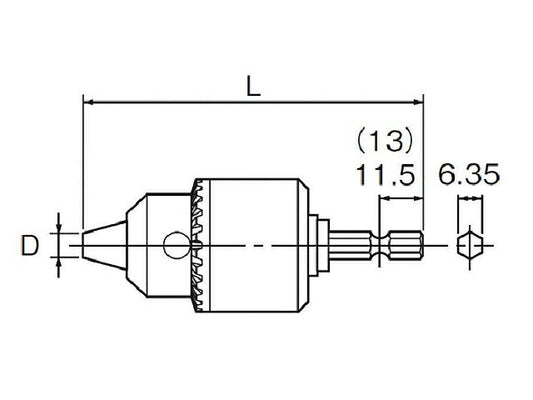 6.5MMチャック
