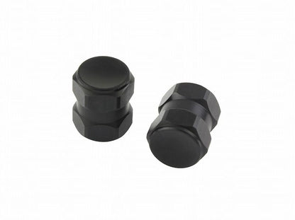 HEX2エアーバルブキャップ ブラック 2個入 タイヤ用