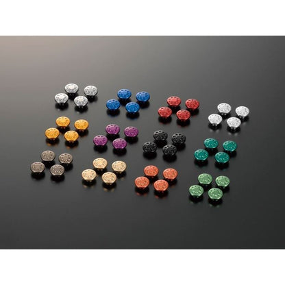 Cap Bolt Cover Pink M6 (4 pieces)