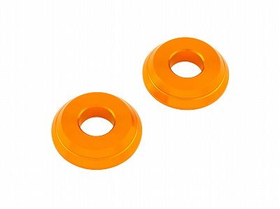 アルミテーパーウインカーベース M8-T5 ゴールド M8用