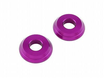 アルミテーパーウインカーベース M8-T5 パープル M8用