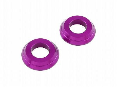 アルミテーパーウインカーベース M10-T5 パープル M10用