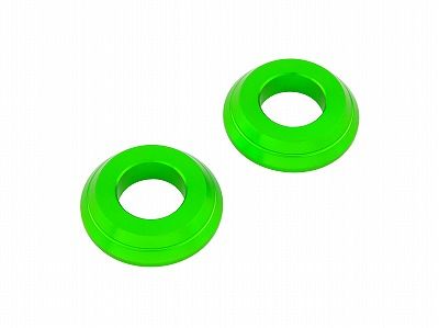 アルミテーパーウインカーベース M10-T5 ライムグリーン M10用