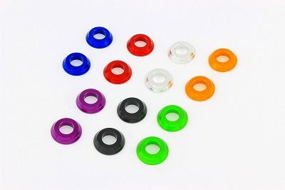 アルミテーパーウインカーベース M10-T5 ライムグリーン M10用