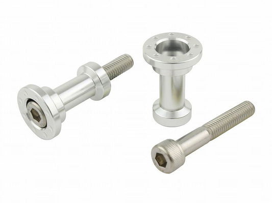Aluminum Touring Hook Silver M8 Long 2pcs
