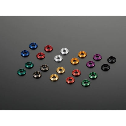 NASA Type Machined Washer Pink M5 2pcs