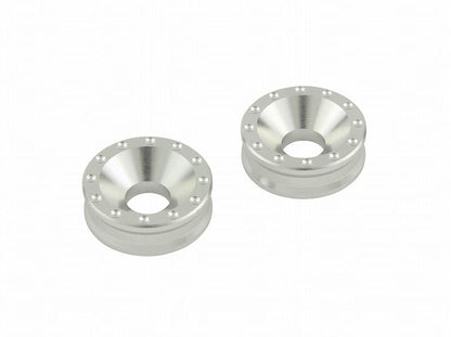 Billet Washers for M6, Silver, 2 pcs, Maintenance Parts