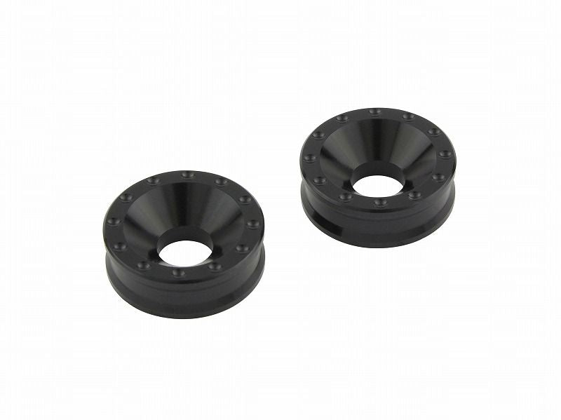 Billet Washer for M6, Black, 2 pieces, Maintenance Parts