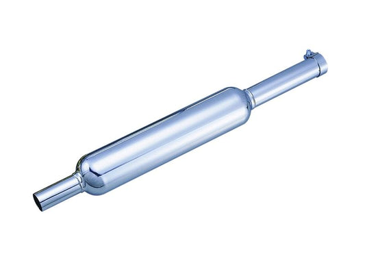 キャプトンタイプマフラー メッキ SR400/500