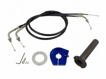 Smooth Slimline High Throttle Kit Blue KLX250/D-Tracker