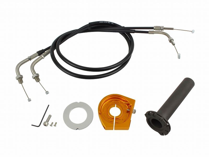 Smooth Slim Line High Throttle Kit Gold KLX250/D-Tracker