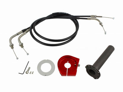 Smooth Slimline High Throttle Kit Red KLX250/D-Tracker