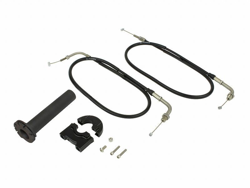 コンパクトハイスロキット ブラック KLX250/Dトラッカー