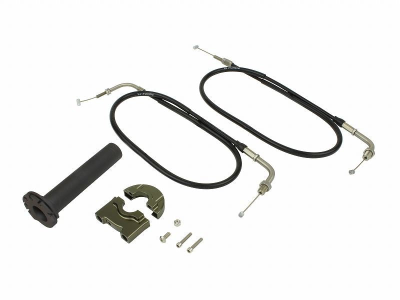 Compact High-throttle Kit Titanium KLX250/D-Tracker