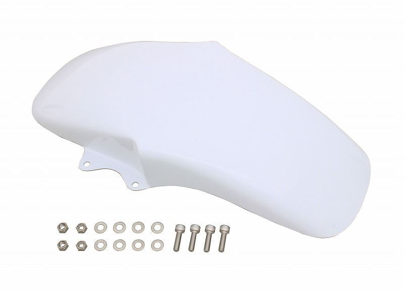 Flat Fender, White Gel Coat, TW200/225