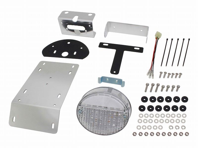 Z2タイプテールランプフェンダーレスキット クリアー LED ゼファー750/RS