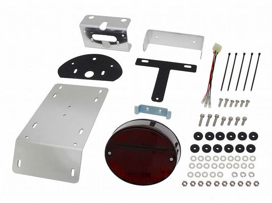 Z2タイプテールランプフェンダーレスキット ダークレッド LED ゼファー750/RS